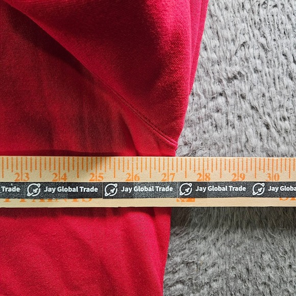 NEW AKOO Sweater Men 3XL Fleece Lined Manassehy Hip Hop Red Cool - Picture 8 of 10